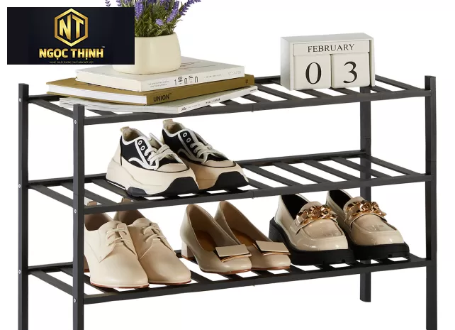 Tủ giày có phong cách hiện đại đơn giản